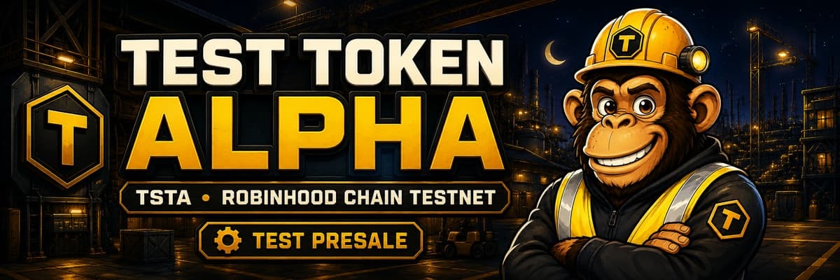 Test Token Alpha cover