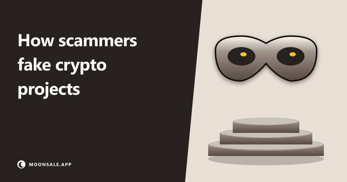 How Scammers Fake Crypto Projects