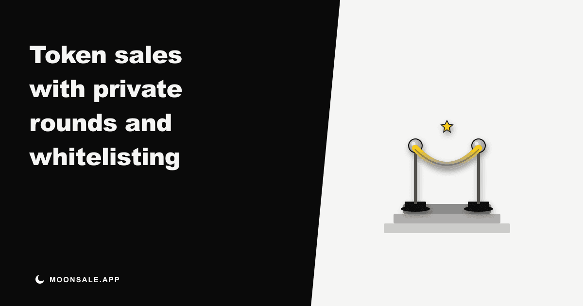 Token Sale Platforms with Private Sales and Whitelisting in 2026